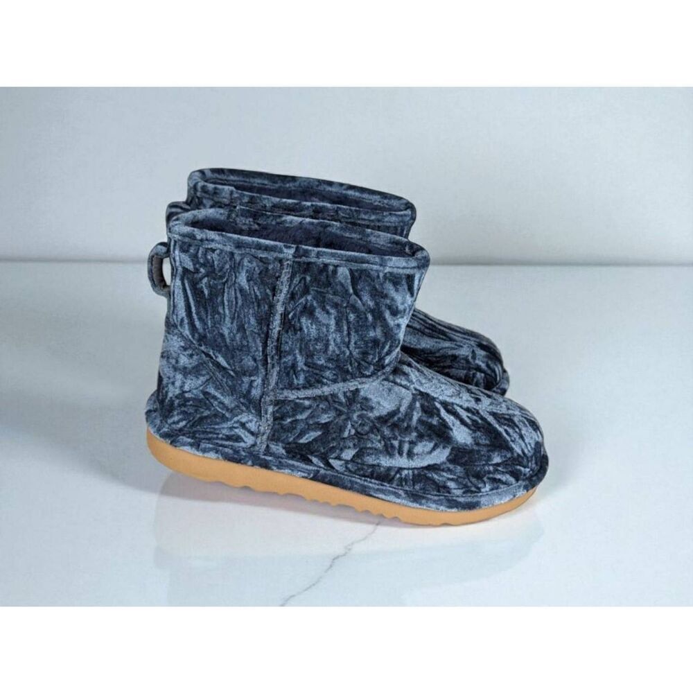 UGG Boots UGG Australia Classic Mini II Crushed Velvet Boots Size 6
